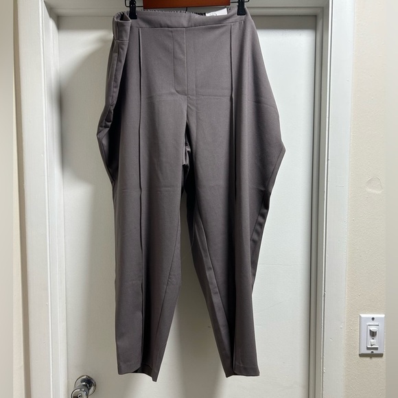 NWT! Nine West Crop Relaxed Mid Rise Womens Plus Pants size 2x - Picture 1 of 7